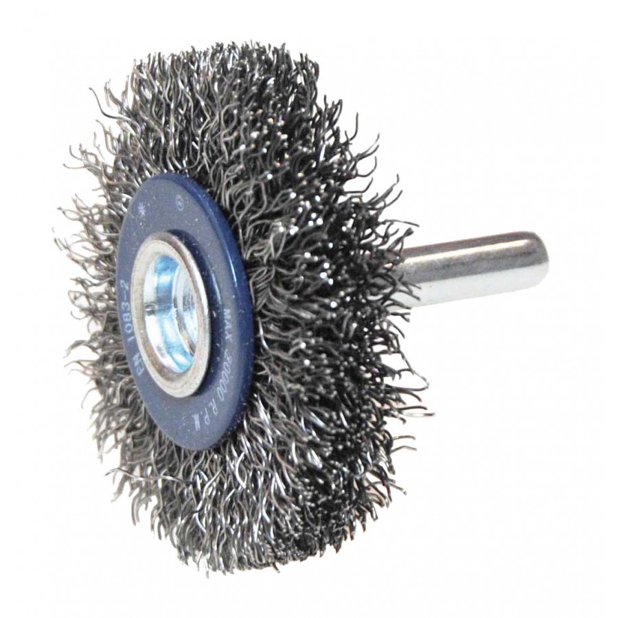 Perie de sârmă radială cu tijă