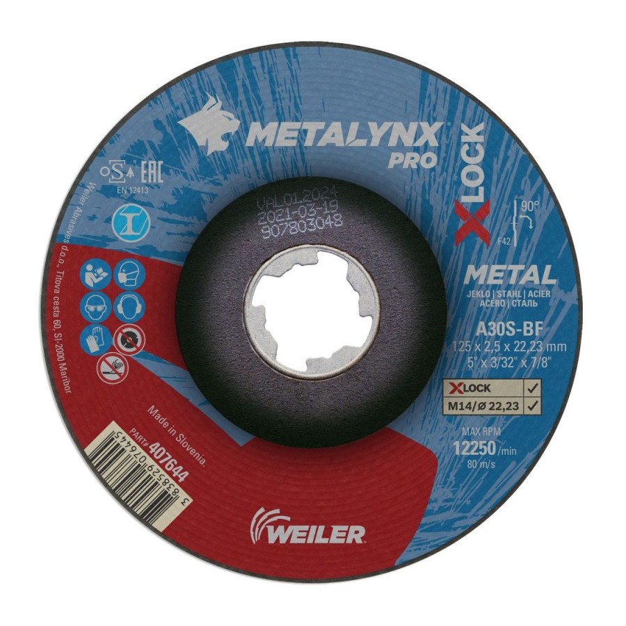 Disc tăiere metal - Professional X-LOCK