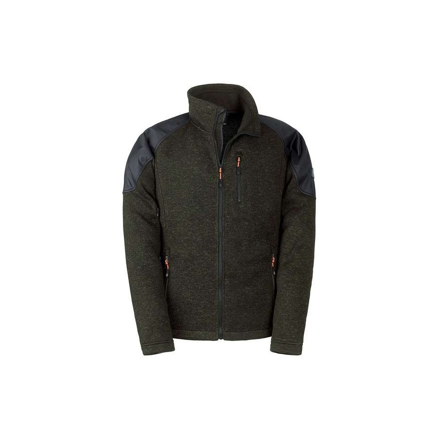 Jachetă Hunter micro fleece verde