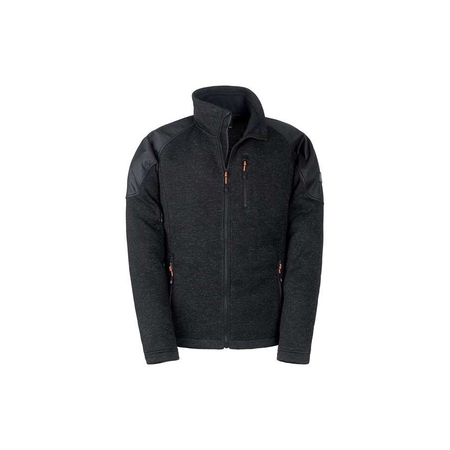 Jachetă Hunter micro fleece gri închis