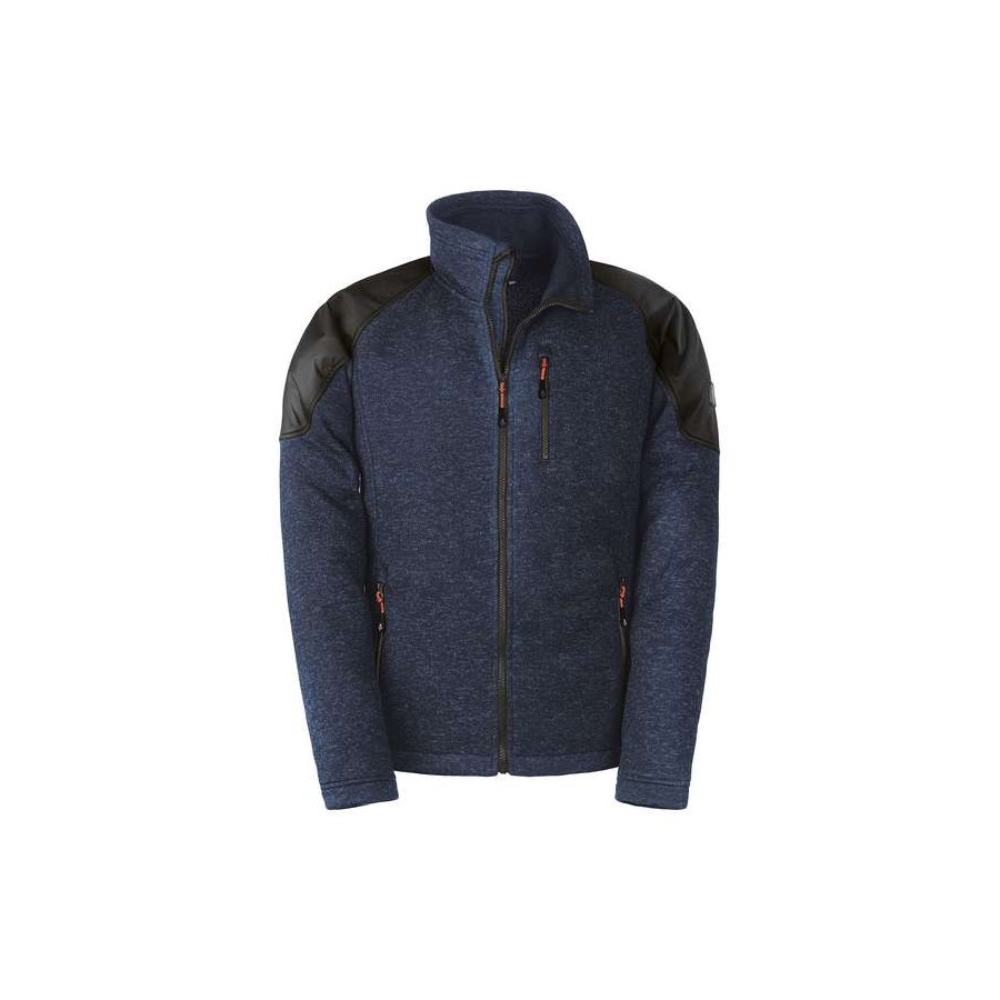 Jachetă Hunter micro fleece albastru închis