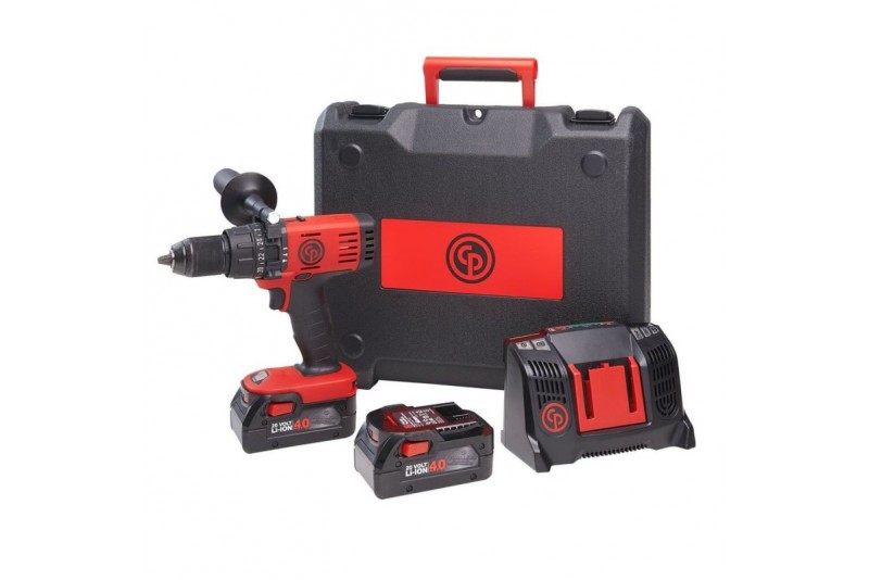 Mașină de găurit cu percuție 82 Nm și acumulator 