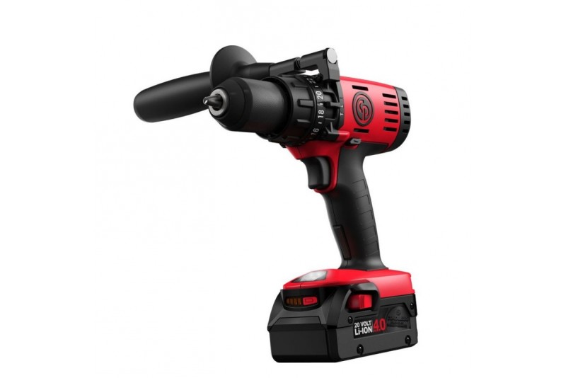 Mașină de găurit cu percuție 82 Nm și acumulator 