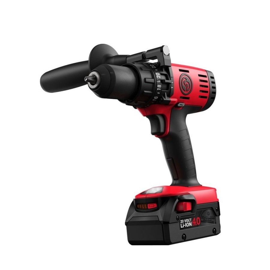 Mașină de găurit cu percuție 82 Nm și acumulator 