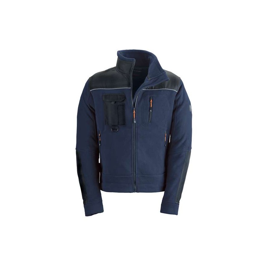 Jachetă Smart micro fleece albastru