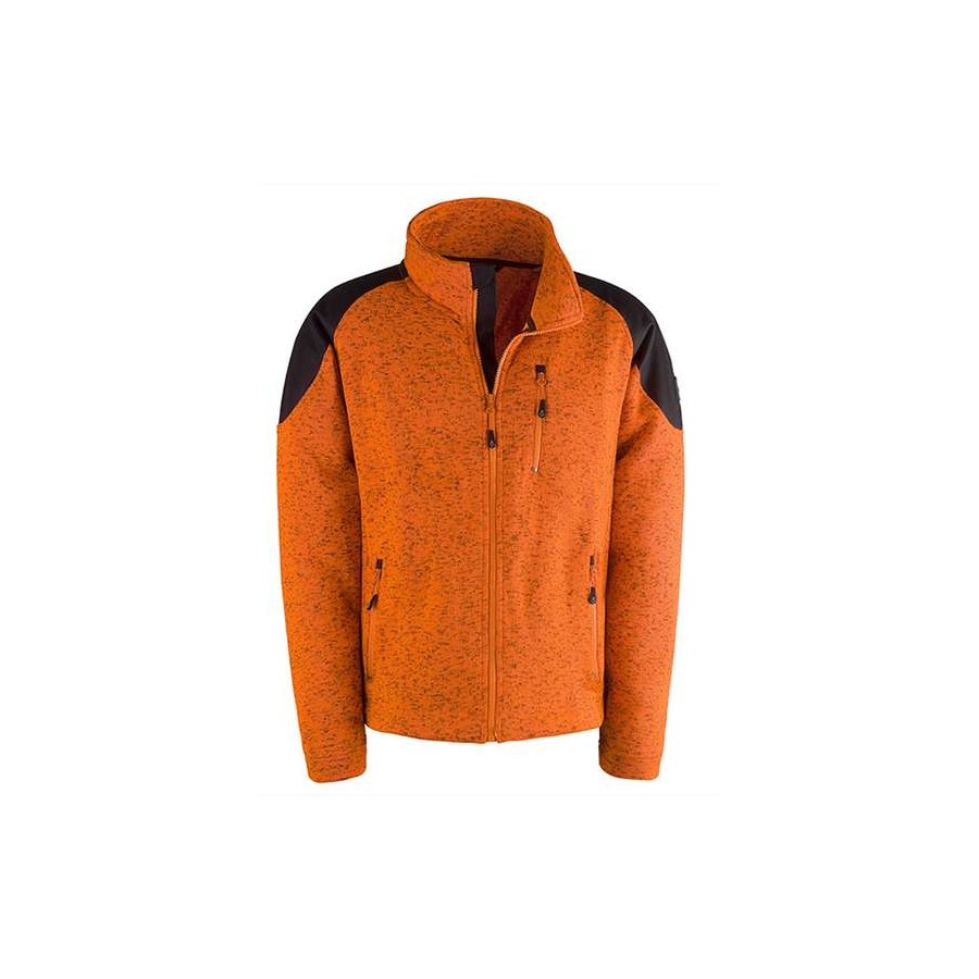 Jachetă Hunter micro fleece portocaliu
