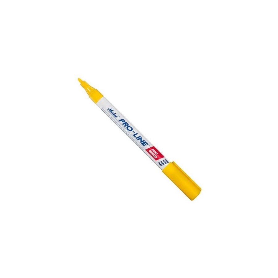 Marker permanent cu vopsea galbenă, PRO-LINE HP FINE