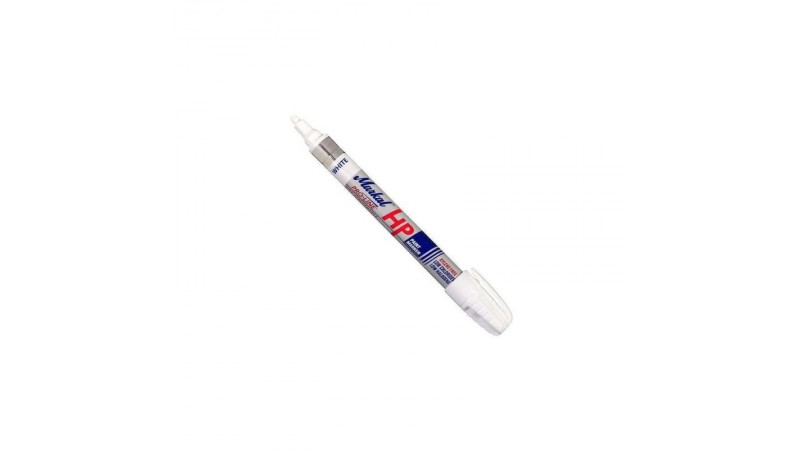 Marker permanent cu vopsea albă, PRO-LINE HP