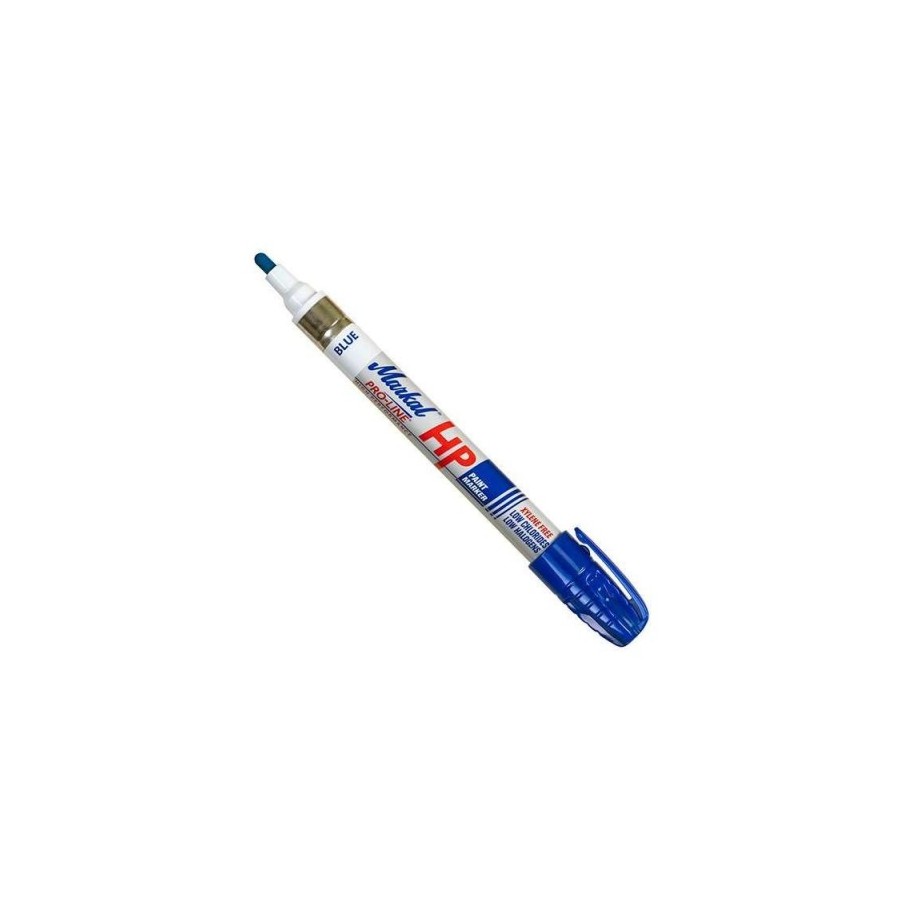 Marker permanent cu vopsea albastră, PRO-LINE HP