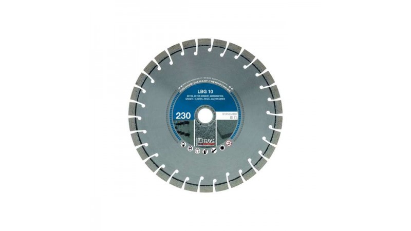Disc diamantat pentru tăiere beton LBG10